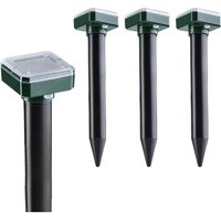 4er-Pack solarbetriebene Maulwurfabwehr – Wühlmausfalle – Taschenrattenabwehr – Wühlmausabwehr für den Außenbereich – Insektenabwehr für den 4er-Pack solarbetriebene Maulwurfabwehr – Wühlmausfalle – Taschenrattenabwehr – Wühlmausabwehr für den Außenbereich – Insektenabwehr für den von TREETALK