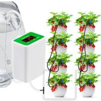 Automatisches Tropfbewässerungsset, automatisches Bewässerungssystem mit Filter für Zimmerpflanzen, USB-Aufladung, DIY-Bewässerungsset, von TREETALK