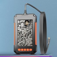Beleuchtete Endoskopkamera, 4,3-Zoll-IPS-Bildschirm-Endoskop-Inspektionskamera mit 8-mm-HD-Endoskop, Kanal-Endoskop, für Heim und Industrie, 10 m von TREETALK
