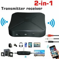 Bluetooth-Sender-Empfänger, kabelloser Audiokonverter, Bluetooth 5.0-Sender-Empfänger, 2-in-1-Kabelloser Audioadapter, Freisprecheinrichtung im Auto Bluetooth-Sender-Empfänger, kabelloser Audiokonverter, Bluetooth 5.0-Sender-Empfänger, 2-in-1-Kabelloser Audioadapter, Freisprecheinrichtung im Auto von TREETALK