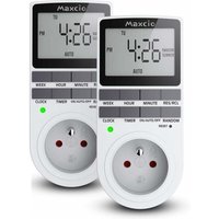 Digitale programmierbare Steckdose, täglicher/wöchentlicher digitaler Timer, Steckdosen-Timer mit LCD-Display und Diebstahlschutz-Zufallsmodus, Digitale programmierbare Steckdose, täglicher/wöchentlicher digitaler Timer, Steckdosen-Timer mit LCD-Display und Diebstahlschutz-Zufallsmodus, von TREETALK