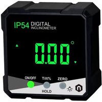 Digitaler Winkelmesser mit LCD-Display, Mini-Neigungsmesser, Winkelmessgerät mit Magnetfuß für den Heimtischler von TREETALK