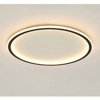 Dimmbare runde LED-Deckenleuchte, dreifarbiges Ringlicht, moderne, trendige Wohnzimmerlampe für das Schlafzimmerbüro zu Hause (30 cm) von TREETALK