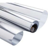 Doppelseitige silberne reflektierende Fensterfolie, selbstklebend, nicht klebend, blendfrei, 40 x 200 cm Doppelseitige silberne reflektierende Fensterfolie, selbstklebend, nicht klebend, blendfrei, 40 x 200 cm von TREETALK