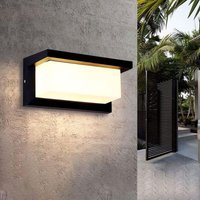 Eckige LED Außenwandleuchte Wasserdicht IP65 mit Bewegungsmelder, Außenbeleuchtung für Terrasse, Balkon, Garage, Werkstatt Eckige LED Außenwandleuchte Wasserdicht IP65 mit Bewegungsmelder, Außenbeleuchtung für Terrasse, Balkon, Garage, Werkstatt von TREETALK