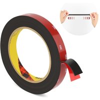 Extra starkes doppelseitiges Klebeband, doppelseitig klebend, wasserfest und hochtemperaturbeständig (3 m x 15 mm) von TREETALK