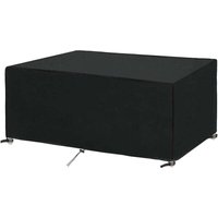 Gartenmöbel Abdeckung 180x100x75cm Schutz Bach Gartentisch Outdoormöbel wasser- und winddicht UV- und kältebeständig von TREETALK