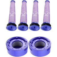 HEPA-Filter, kompatibel mit Dyson V8 V7 Staubsauger, waschbare Filter-Ersatzteile von TREETALK