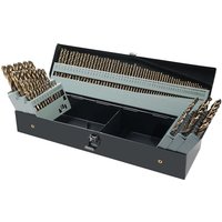 Kobalt-Bohrer-Set, 115-teilig, M35-Schnellarbeitsstahl für gehärtete Metalle, Edelstahl, Gusseisen, Holz und Kunststoff, mit Metall-Aufbewahrungsbox. Kobalt-Bohrer-Set, 115-teilig, M35-Schnellarbeitsstahl für gehärtete Metalle, Edelstahl, Gusseisen, Holz und Kunststoff, mit Metall-Aufbewahrungsbox. von TREETALK