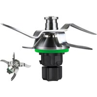 Kompatibles Messer für Thermomix Bimby TM5 TM6 Mixermesser, scharfe Klinge, Edelstahl Kompatibles Messer für Thermomix Bimby TM5 TM6 Mixermesser, scharfe Klinge, Edelstahl von TREETALK