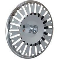 Küchenspülenstöpsel aus Edelstahl, Universal-Küchenspülensieb, 84 mm, Küchensieb, Edelstahl-Spülengitter Küchenspülenstöpsel aus Edelstahl, Universal-Küchenspülensieb, 84 mm, Küchensieb, Edelstahl-Spülengitter von TREETALK