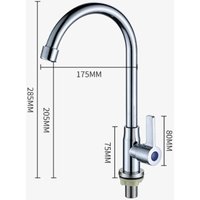 Messinghahn Einzelner Kaltwasserhahn Küchenbedarf Gemüsebecken Spülbeckenhahn Zinklegierung Wasserhahn Vertikaler Küchenhahn Standspüle Wasserspender Messinghahn Einzelner Kaltwasserhahn Küchenbedarf Gemüsebecken Spülbeckenhahn Zinklegierung Wasserhahn Vertikaler Küchenhahn Standspüle Wasserspender von TREETALK