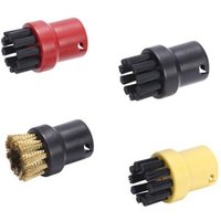 Reinigerzubehör, 4er-Pack Dampfreinigungsbürsten, Rundbürsten-Set, Dampfreinigungszubehör, für Kärcher SC1 SC2 CTK10 SC3 SC4 SC5 SC7 Reinigerzubehör, 4er-Pack Dampfreinigungsbürsten, Rundbürsten-Set, Dampfreinigungszubehör, für Kärcher SC1 SC2 CTK10 SC3 SC4 SC5 SC7 von TREETALK