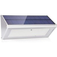 Solarleuchten für den Außenbereich mit Bewegungsmelder, 48 LEDs, 1100 lm, 4500 mAh, IP65 wasserdichtes Aluminiumgehäuse, für Solarleuchten für den Außenbereich mit Bewegungsmelder, 48 LEDs, 1100 lm, 4500 mAh, IP65 wasserdichtes Aluminiumgehäuse, für von TREETALK