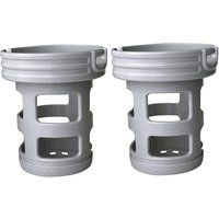 Spa Lite Filter für mspa, Filter für mspa Lite, für MSPA Whirlpool Filter - Boote und Whirlpools - Modell ab 2020 (2 Stück Filterhalter) von TREETALK