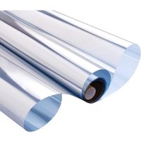 Spiegelfolie für Fenster, Wärmedämmung, Buntglas, Silber, 90 x 100 cm Spiegelfolie für Fenster, Wärmedämmung, Buntglas, Silber, 90 x 100 cm von TREETALK