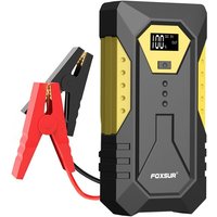 Starthilfe für Autobatterien, 800 A, 26800 mAh, Batterie-Booster, tragbarer Notstarter (6,0 l Benzin oder 5,0 l Diesel), Auto-Notstarter mit von TREETALK
