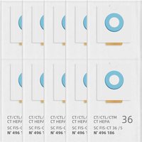 Staubsaugerbeutel 496186 für Festool Selfclean CT 36 / CTM 36 E/CTL 36 E CLEANTEC Serie Mobilstaubsauger Großraumfilterbeutel Staubabsauger von TREETALK