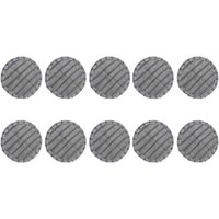 Staubsaugerzubehör Tücher mit Wassertank Ersatz für Dyson V7 V8 V10 V11 V15 Staubsauger, abnehmbares Tuch Mopp Zubehör Staubsaugertücher - 10er Pack von TREETALK