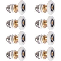 Stück Duschrollen 25mm, Duschschiebetür Rollenlager für Duschtür Stück Duschrollen 25mm, Duschschiebetür Rollenlager für Duschtür von TREETALK