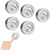 Stück Selbstklebende Spotbeleuchtung, Selbstklebende LED Spots, LED Klebelampe, Kabellose LED Spots, LED Nachtlichter, Batteriebetriebene Stück Selbstklebende Spotbeleuchtung, Selbstklebende LED Spots, LED Klebelampe, Kabellose LED Spots, LED Nachtlichter, Batteriebetriebene von TREETALK