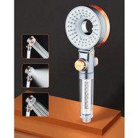 Wassersparender Duschkopf mit 3 Strahlarten, Drucksteigernde Handbrause mit Anti-Kalk-Filter, Regenduschköpfe, Wassersparender Duschkopf mit von TREETALK