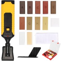 Werkzeugset zur Reparatur von Kratzern auf Laminat- und Hartholzböden, Wachsblöcke, 11 verschiedene Farbtöne geschmolzenen Wachses Werkzeugset zur Reparatur von Kratzern auf Laminat- und Hartholzböden, Wachsblöcke, 11 verschiedene Farbtöne geschmolzenen Wachses von TREETALK