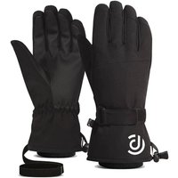 Winter-Touchscreen-Handschuhe, Skihandschuhe, Winterweiße warme Handschuhe für Damen und Herren, Outdoor-Fünf-Finger-Touchscreen-Handschuhe für von TREETALK