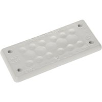 MH-16 f 17-1 light grey UL94 V-0 IP65 tpe Screw Durchführungsplatte tpe Grau 1 St - Trelleborg von TRELLEBORG