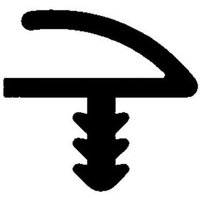 TRELLEBORG Zimmertür-Dichtung, SD018,TSP-Last schwarz 5 Stk von TRELLEBORG