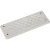 Trelleborg MH-24 F 30-1 LIGHT GREY UL94 V-0 IP65 TPE Screw Durchführungsplatte TPE Grau 1 St von TRELLEBORG