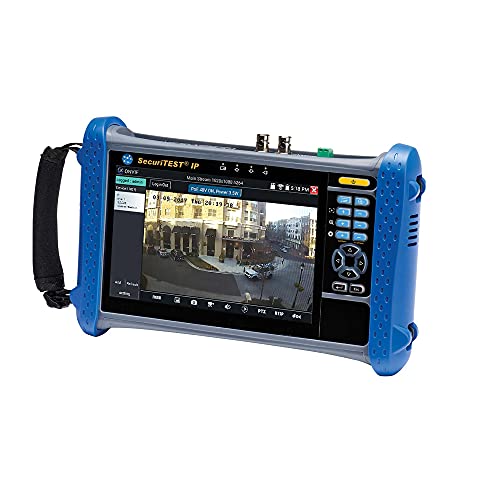 TREND Networks | R171000 | SecuriTEST IP | ONVIF CCTV-Kameratestgerät für IP-Digital-/HD-Koax-/Analogsysteme | Kamerakonfiguration, Installation und Fehlersuche von TREND Networks