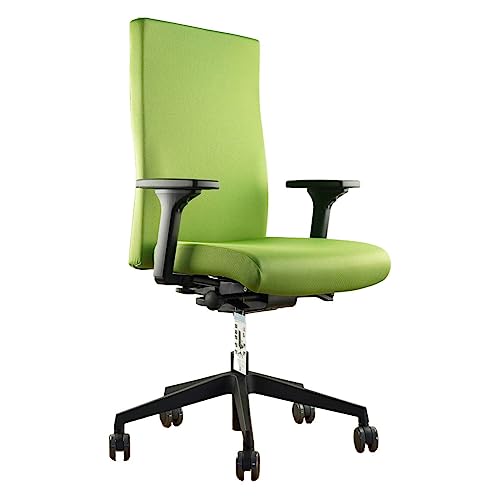 TREND OFFICE Trendoffice to-Strike Comfort pro sk 9248, Testsieger Stiftung Warentest, ergonomischer Bürostuhl mit 4D-Armlehnen, höhenverstellbare Rückenlehne, by Dauphin (grün) von TREND OFFICE