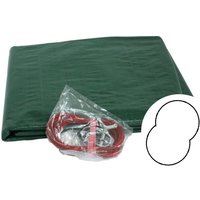 Trend-pool - Winterabdeckplane Achtformbecken aus peb mit Spannschloss und Spannschnur 855 x 500 cm von TREND-POOL