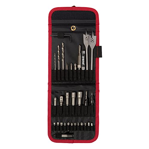 Trend Quick Release 30-teiliges Set im Werkzeughalter, Enthält eine Auswahl an Schraubendreher-Bits für verschiedene Schraubentypen, QR/SET/1 von TREND