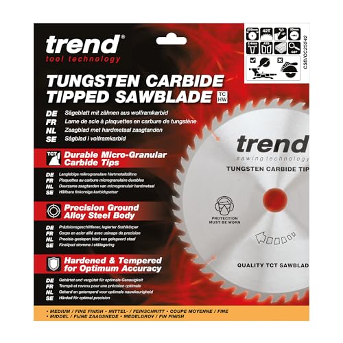 Trend - Craft Sägeblatt Kapp 255mm x 42 Zähne x 30mm - CSB/CC25542 von TREND
