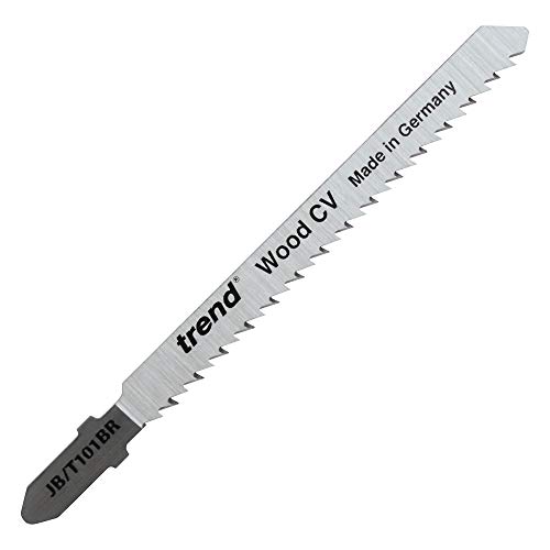 Trend Professionelle Stichsägeblätter, 100 mm x 2,5 mm, CV-Down-Cut, Präzisions-Holzschneiden, Universal-T-Schaft, JB/T101BR Trend Professionelle Stichsägeblätter, 100 mm x 2,5 mm, CV-Down-Cut, Präzisions-Holzschneiden, Universal-T-Schaft, JB/T101BR von TREND
