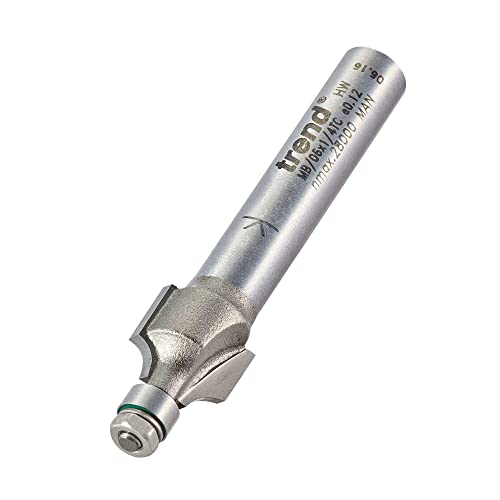 Trend Professioneller Miniatur-Rundfräser-Bit, 2,4 mm, 1/4-Zoll-Schaft, 9,5 mm Schnittdurchmesser und 9,5 mm Schnittlänge, TCT, MB/06 x 1/4TC Trend Professioneller Miniatur-Rundfräser-Bit, 2,4 mm, 1/4-Zoll-Schaft, 9,5 mm Schnittdurchmesser und 9,5 mm Schnittlänge, TCT, MB/06 x 1/4TC von TREND