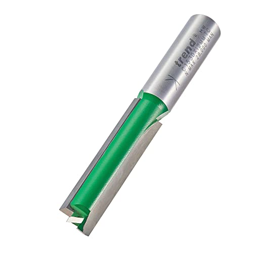 Trend CraftPro Zweischneidiger Spiralnutfräser, 12 mm Schaft, 12,7 mm Schnittdurchmesser & 50 mm Schnittlänge, Hartmetallbestückt, C153DX12MMTC Trend CraftPro Zweischneidiger Spiralnutfräser, 12 mm Schaft, 12,7 mm Schnittdurchmesser & 50 mm Schnittlänge, Hartmetallbestückt, C153DX12MMTC von TREND