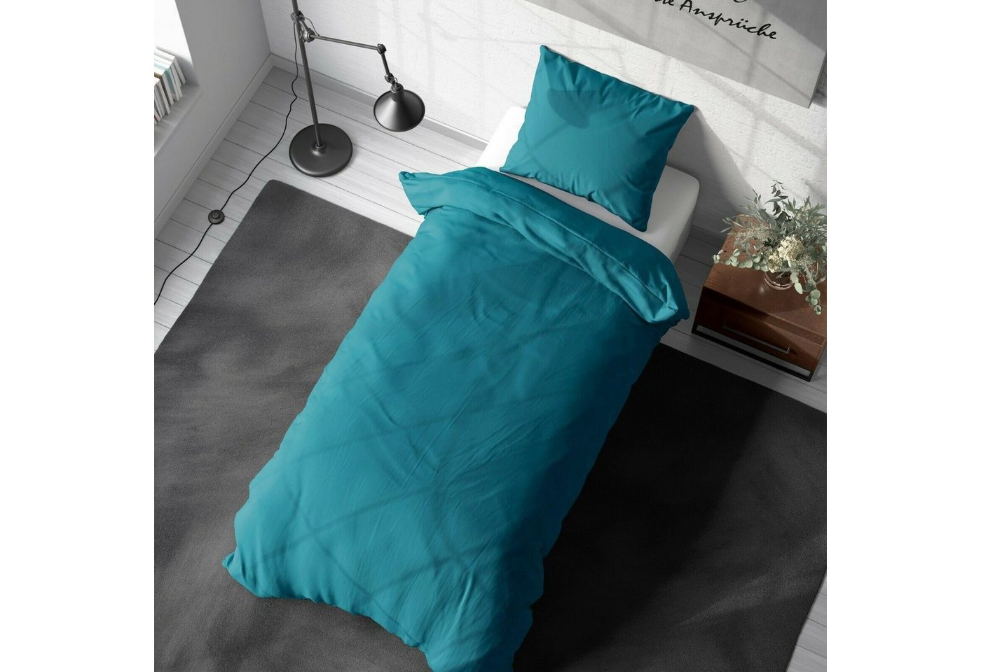 TRENDBUY24 Bettwäsche Renforce Baumwolle Bettwäsche Uni 135 155 Baumwolle, 2 teilig TRENDBUY24 Bettwäsche Renforce Baumwolle Bettwäsche Uni 135 155 Baumwolle, 2 teilig von TRENDBUY24