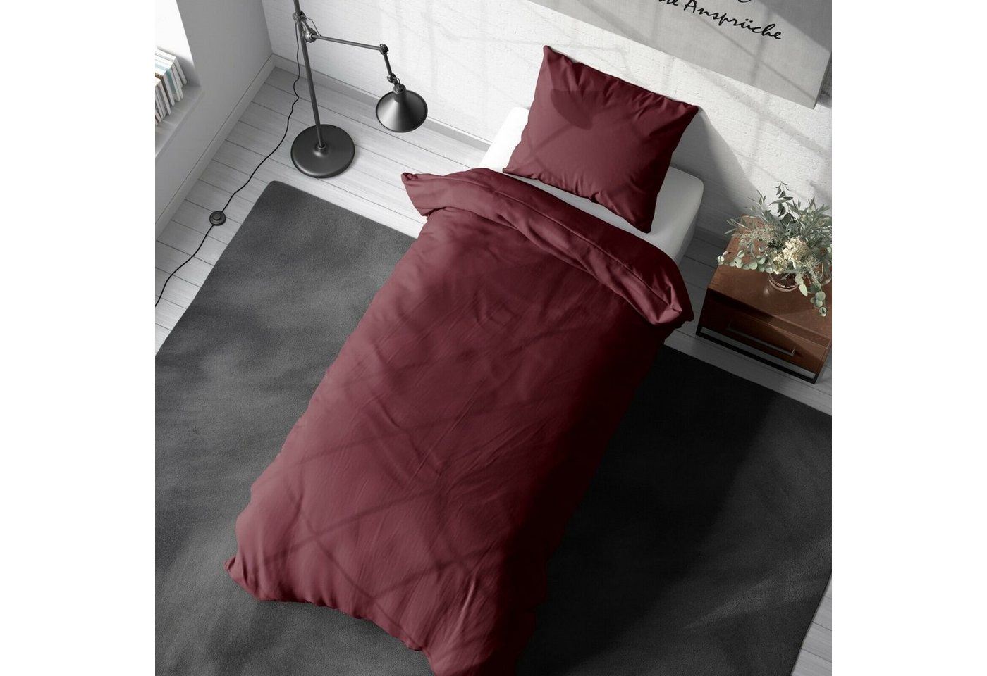 TRENDBUY24 Bettwäsche Renforce Baumwolle Bettwäsche Uni 135 155 Baumwolle, 2 teilig TRENDBUY24 Bettwäsche Renforce Baumwolle Bettwäsche Uni 135 155 Baumwolle, 2 teilig von TRENDBUY24