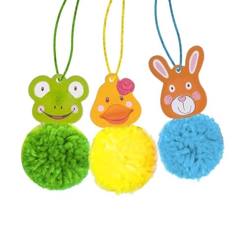 Trendhaus TOMMY & FRIDA Pom-Pom DIY 3er-Set von TRENDHAUS
