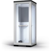 KLEUSBERG Mobiles Hallenbüro TRENDLINE CoWoCube®, BxLxH 1188 x 1148 x 2830 mm von KLEUSBERG