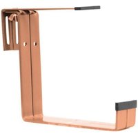Trendline - Blumenkastenhalter 1-fach verstellbar Balkonkastenhalterung Terracotta von TRENDLINE