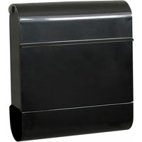 Trendline - Briefkasten Gong Zeitungsbox anthrazit 410x372x112mm Einzelbriefkasten von TRENDLINE