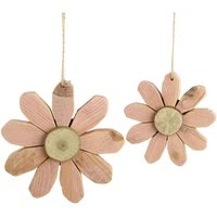 Deko Hänger Blume Holz 13 cm natur rosa Deko-Accessoires - Trendline Deko Hänger Blume Holz 13 cm natur rosa Deko-Accessoires - Trendline von TRENDLINE