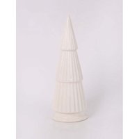 Dekofigur Baum Keramik 25 x 9 cm weiß Weihnachtscharaktere Dekofigur Baum Keramik 25 x 9 cm weiß Weihnachtscharaktere von TRENDLINE