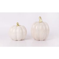 Dekofigur Kürbis Keramik Ø 13 x 13 cm off white Weihnachtscharaktere Dekofigur Kürbis Keramik Ø 13 x 13 cm off white Weihnachtscharaktere von TRENDLINE