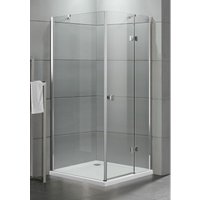 Duschkabine Eckeinstieg Easy 6 Open rechts 90x90cm Drehtür Eckdusche - Trendline von TRENDLINE