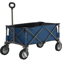 Faltbarer Campingwagen 90,5 x 49 cm Höhe: 56 cm Handwagen Bollerwagen - Trendline von TRENDLINE